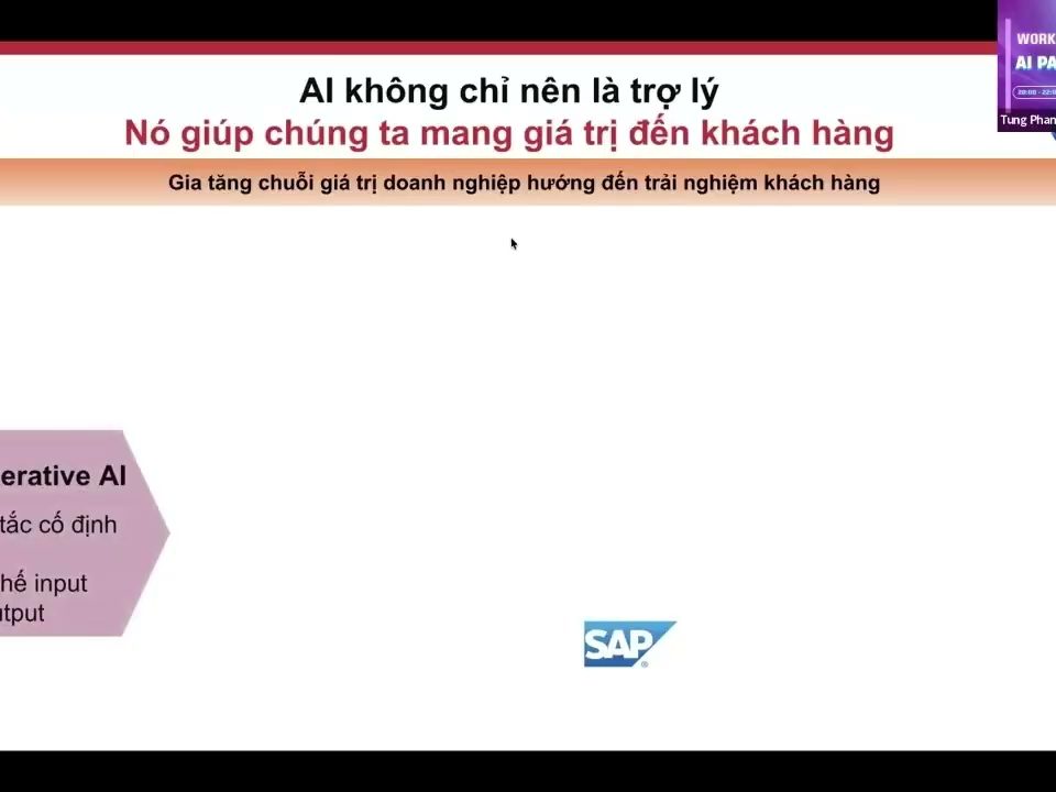 Ghi hình buổi trình bày case AI Agent bán hàng và QC Gate